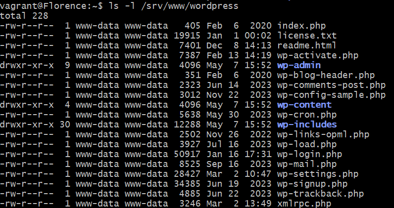 Confirm Installation of WordPress