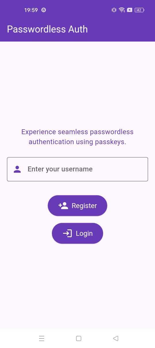 Passkey registration 1