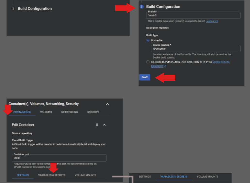 Build configuration