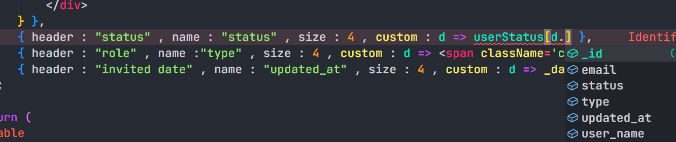 custom cell rendering ts support