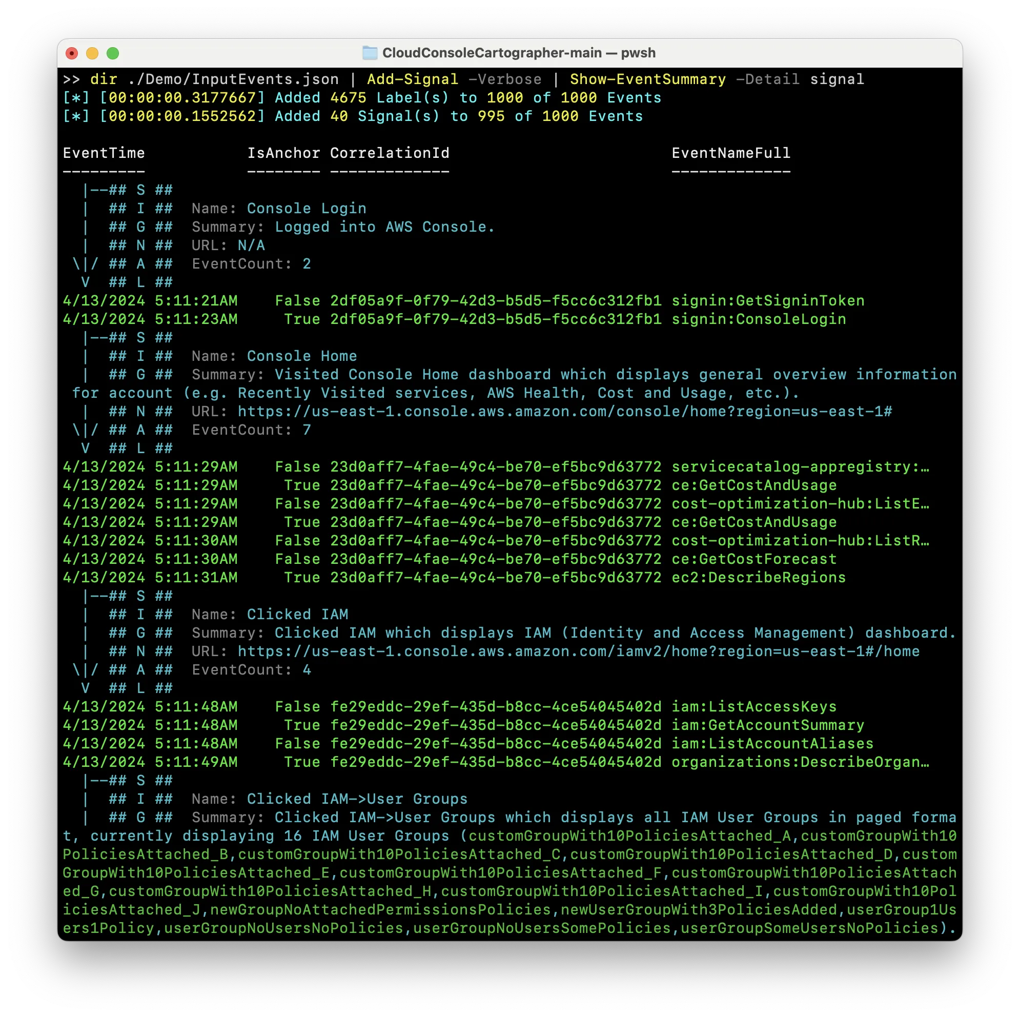 CloudConsoleCartographer