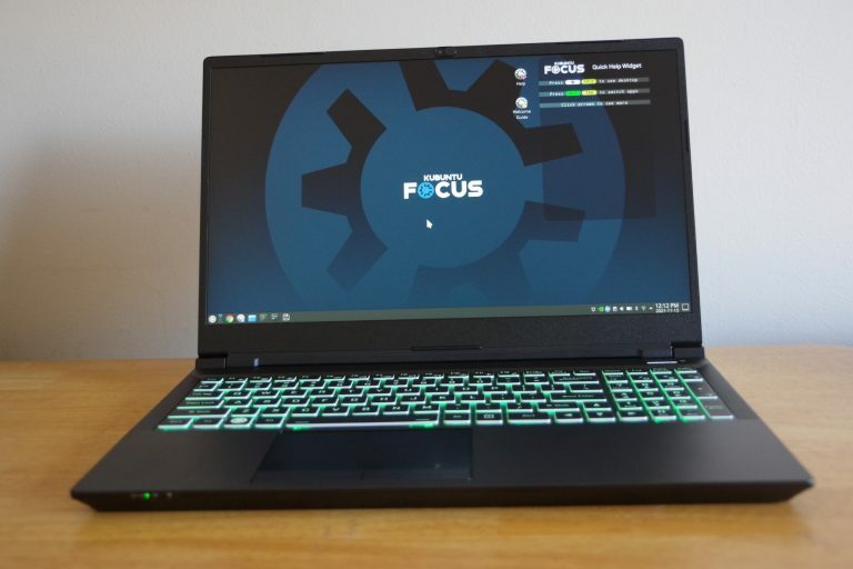Kubuntu Focus M2 Linux Laptop Review