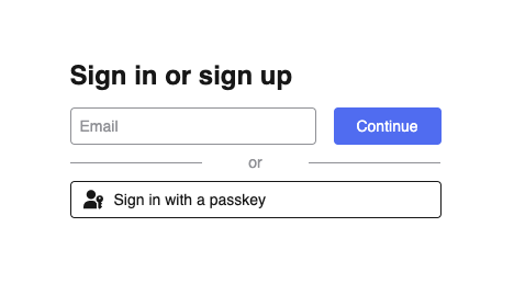 Hanko Authentication component