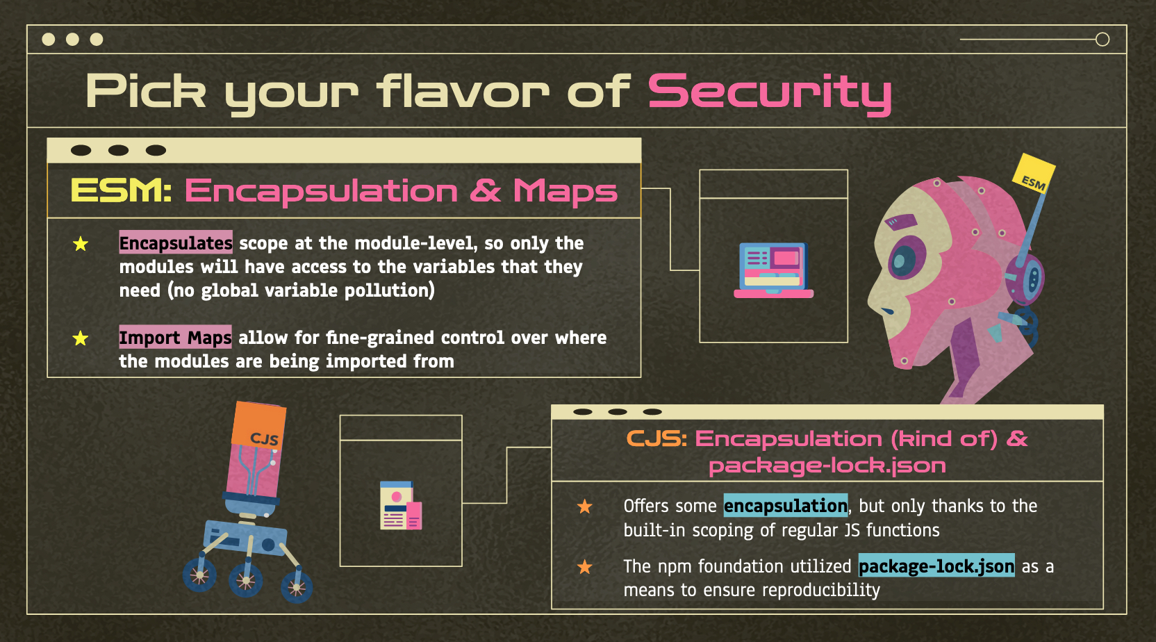 Pick your flavor of security