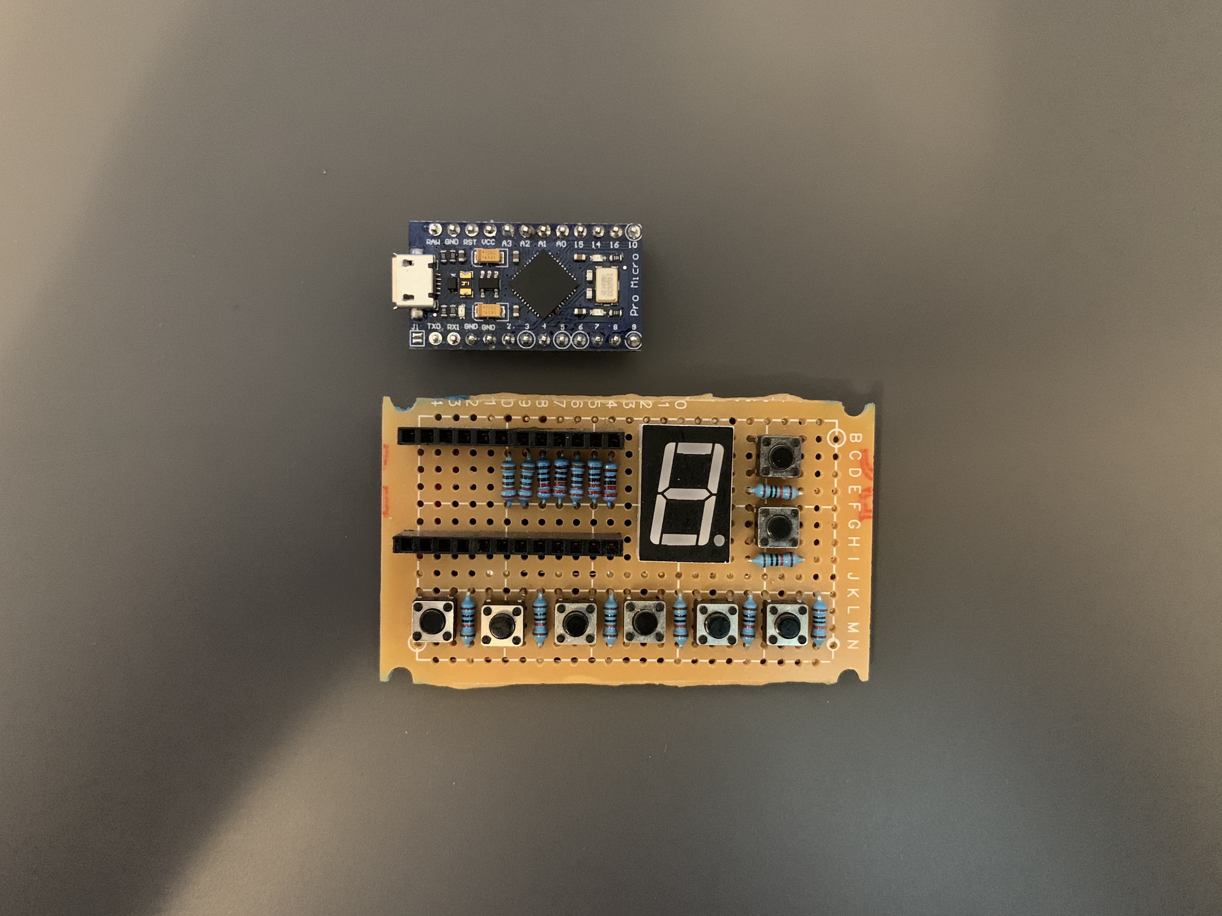Fully Assembled minus arduino