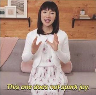 This one doesn't spark joy