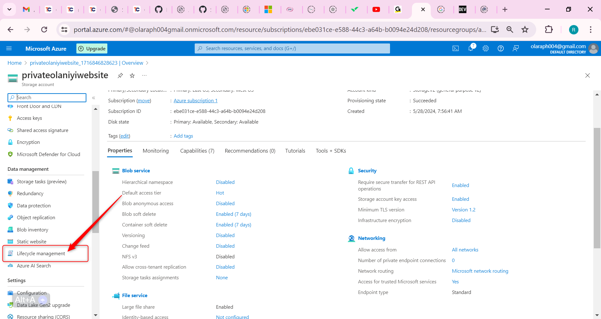 Lifecycle management blade