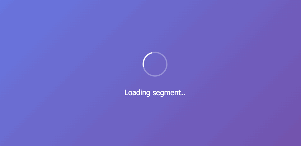A small loading indicator makes a big difference in clarity.