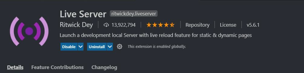 live server