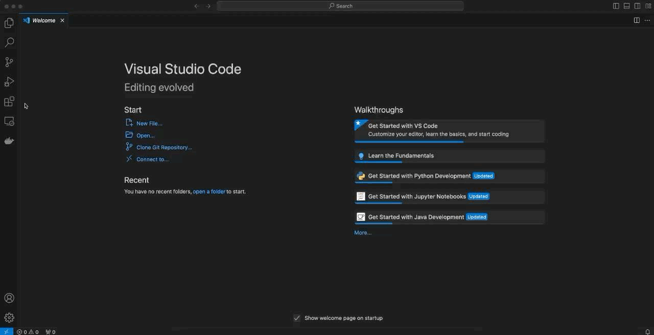 Creating a new project in VS Code using the .NET MAUI extension
