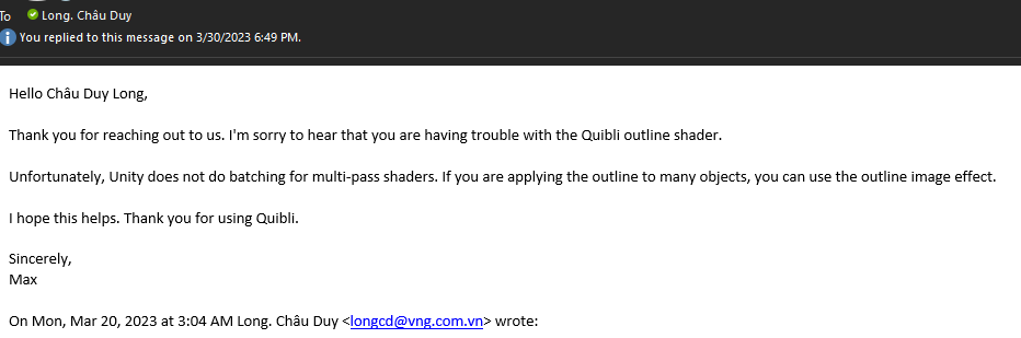 Sharing the Solution