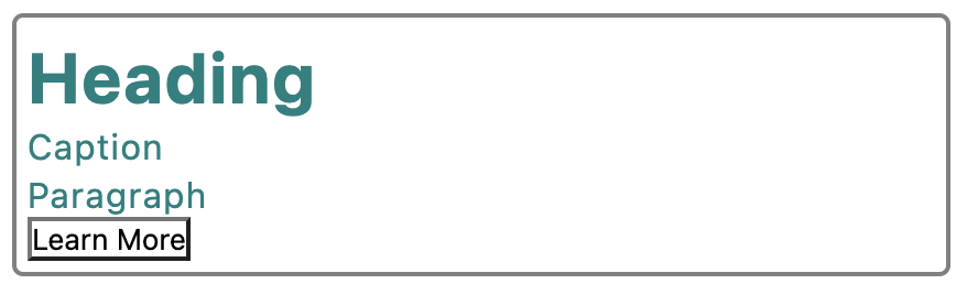 html card using is() class