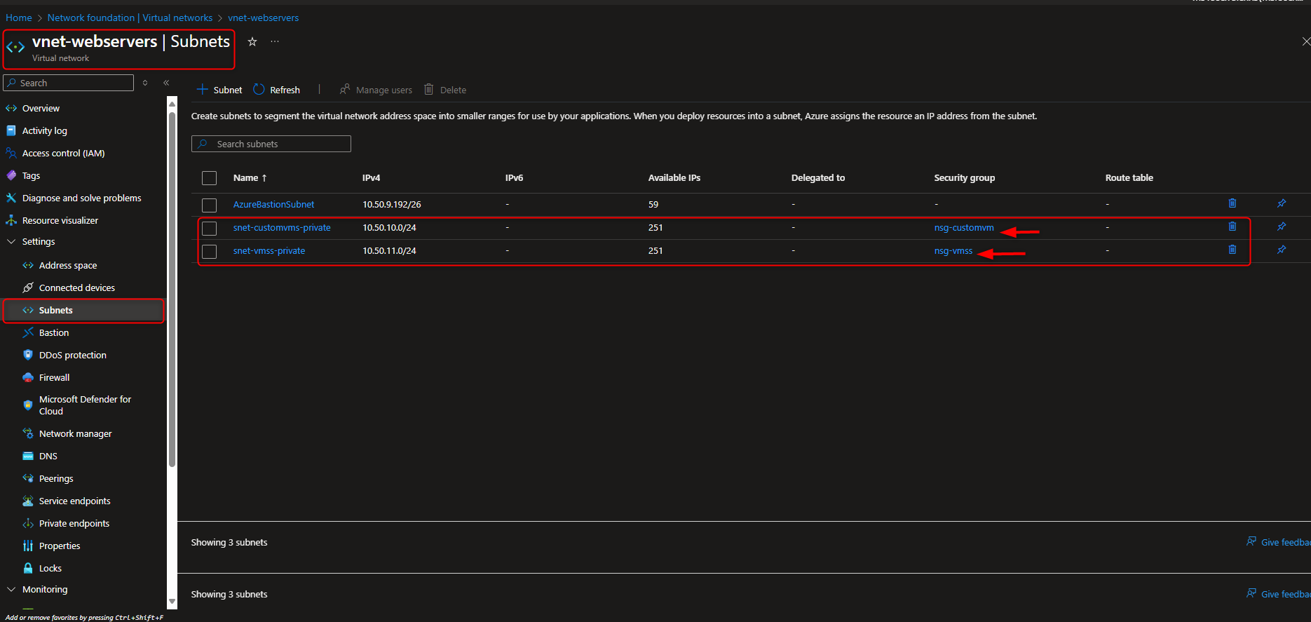 sub-nsg-assoc https://dev-to-uploads.s3.amazonaws.com/uploads/articles/mxu8sjw37ejl1wayaptu.png