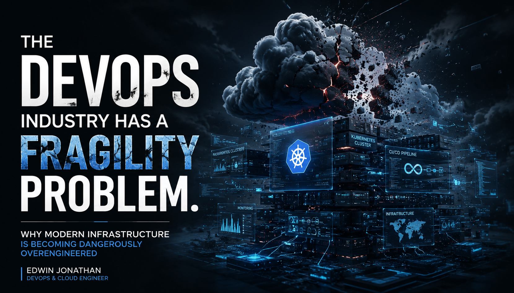 Original illustration published with Why Most “Senior” DevOps Engineers Are Building Fragile Infrastructure — And Why the Industry Rewards It