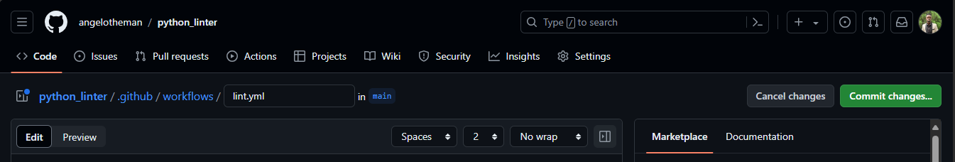 Creating the directory and the file