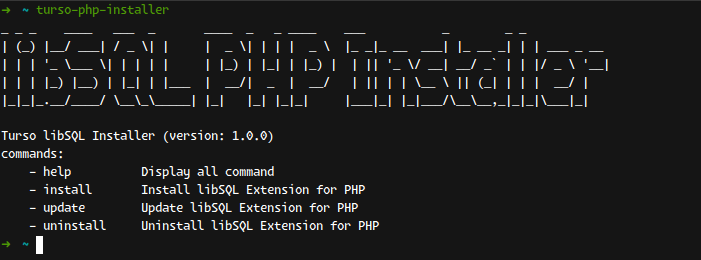 Turso PHP Installer