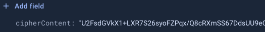 Cipher content