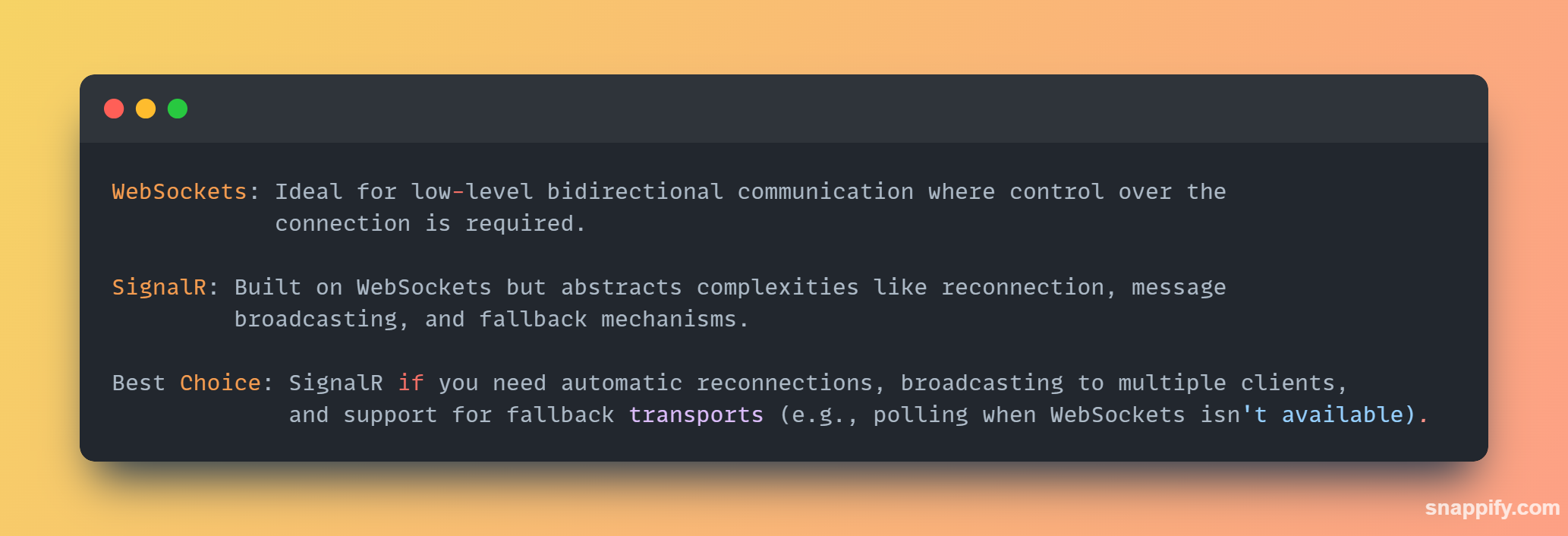 WebSockets