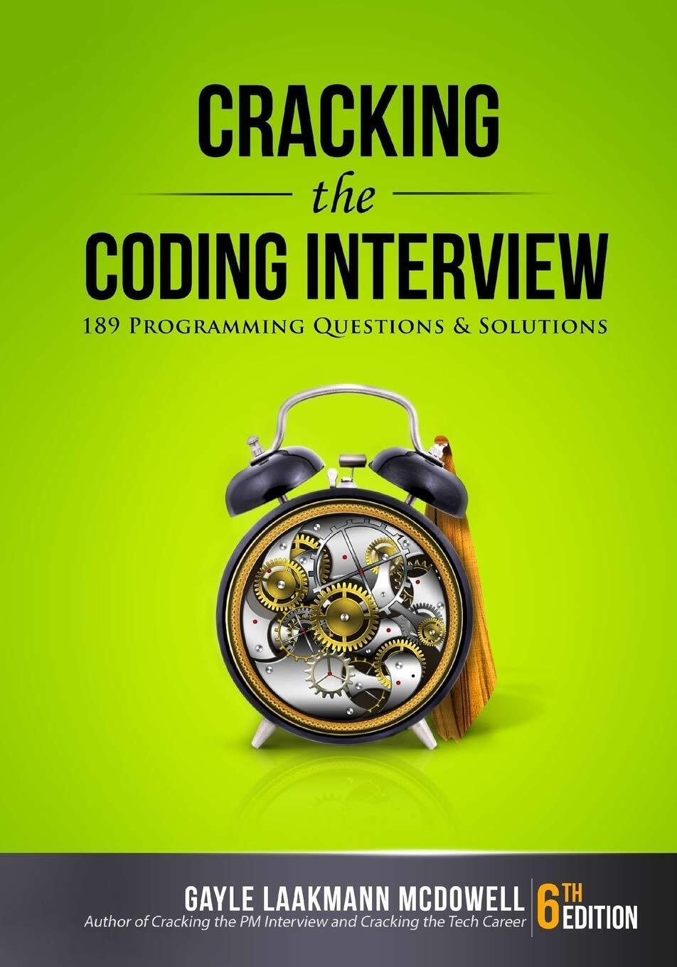 Cover of Cracking the Coding Interview with 189 Programming Questions & Solutions