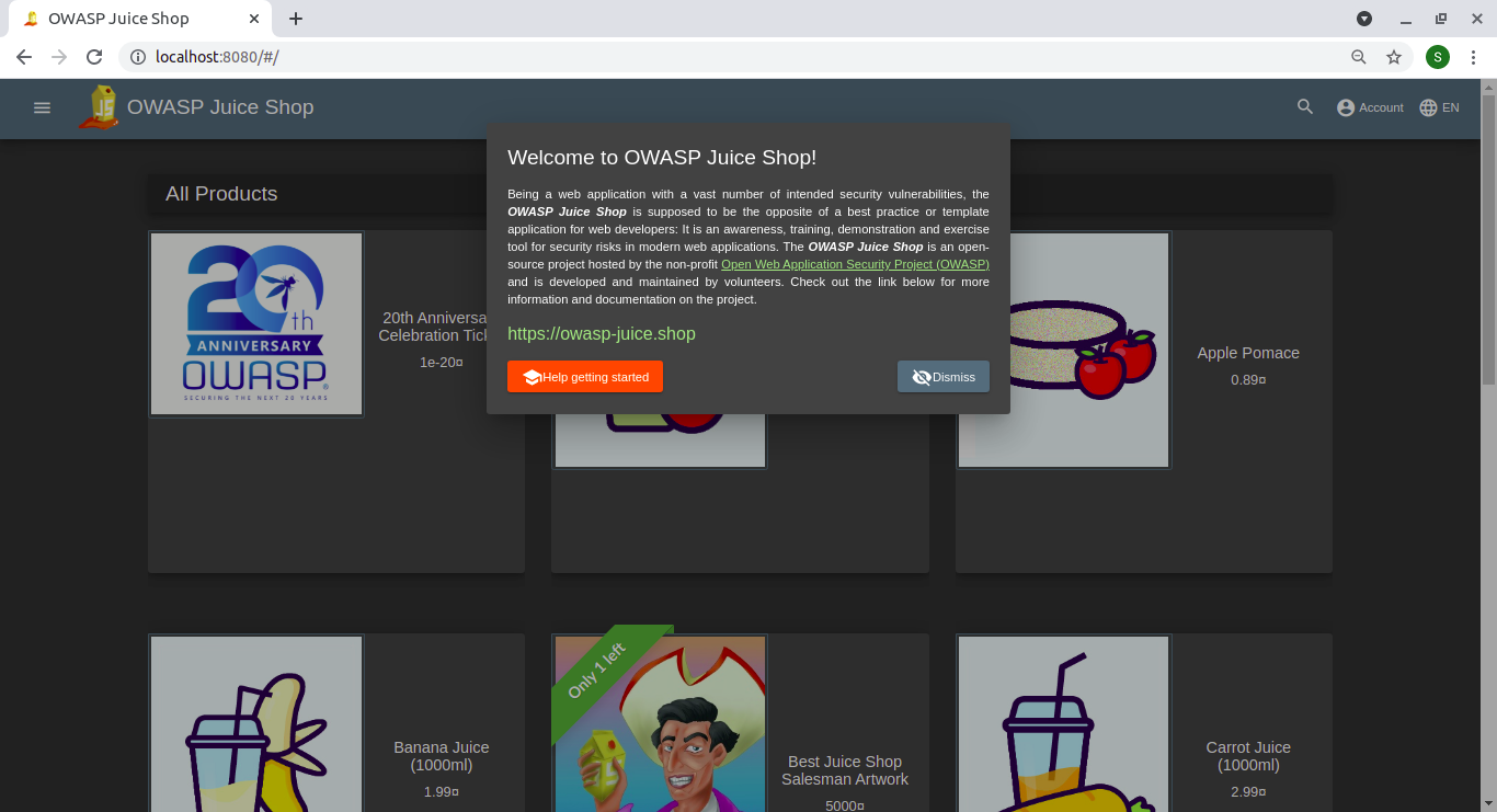 OWASP Juice Shop