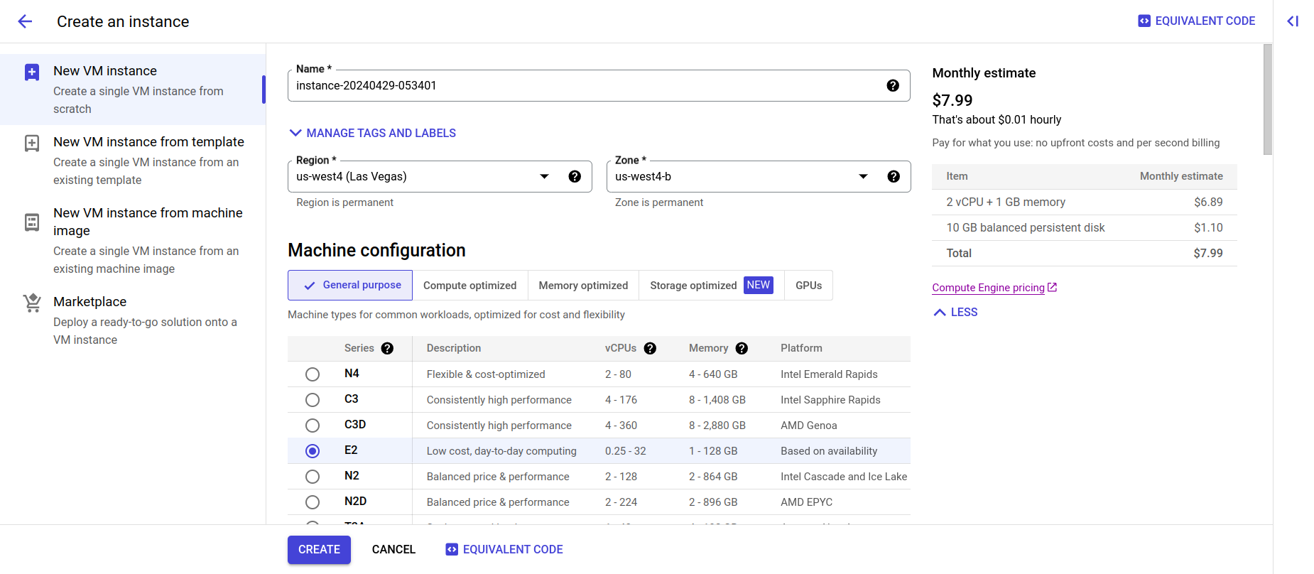Google Cloud Console