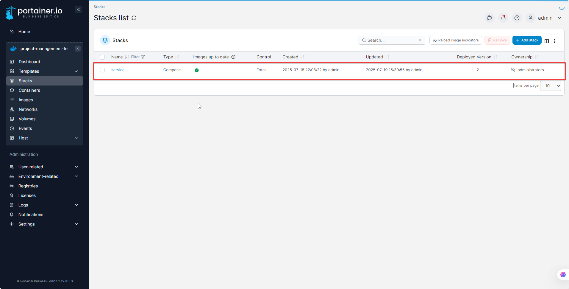 deploy success