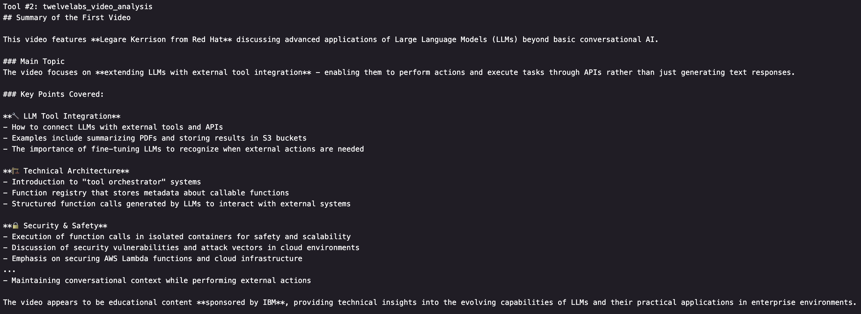 analyze video with twelvelabs