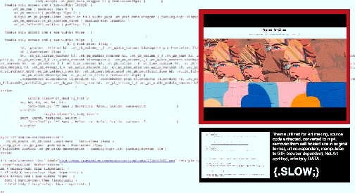 Gif showing source code