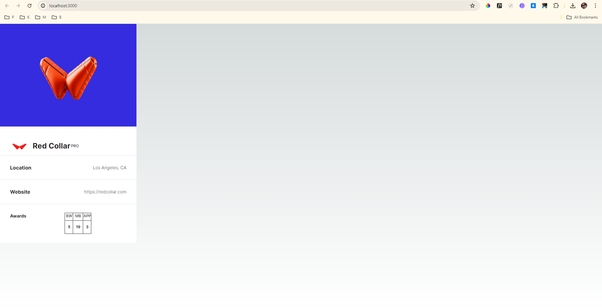Generated component with Builder.io