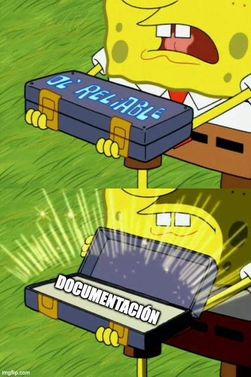 SpongeBob. Good old documentation