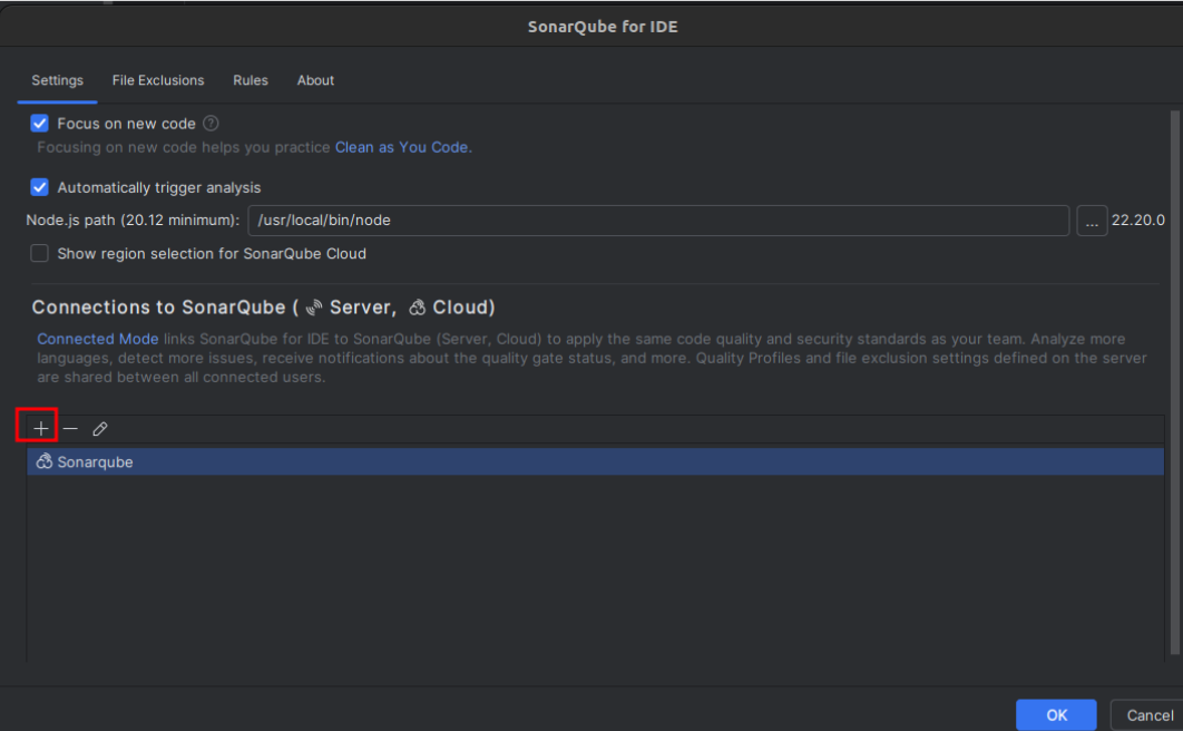 IntelliJ SonarQube plugin configuration 2