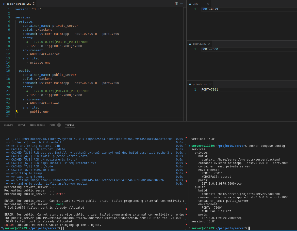 Screenshot of the issue I am presenting in one glance