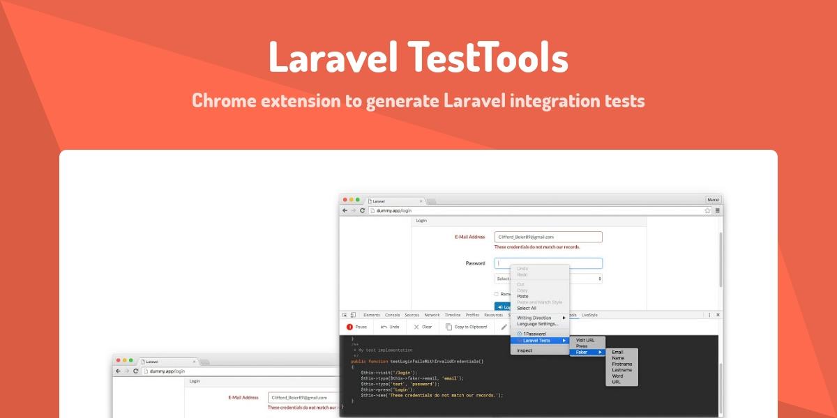 Laravel Test Tools