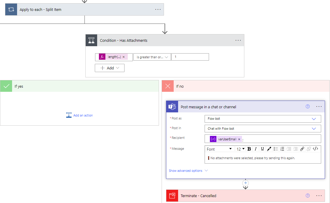 Has Attachments Condition
