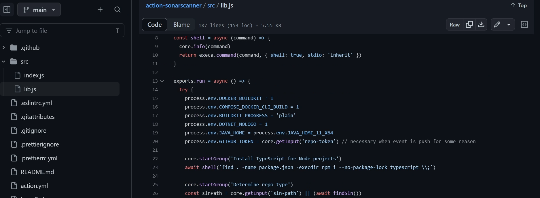 A Custom Action Script