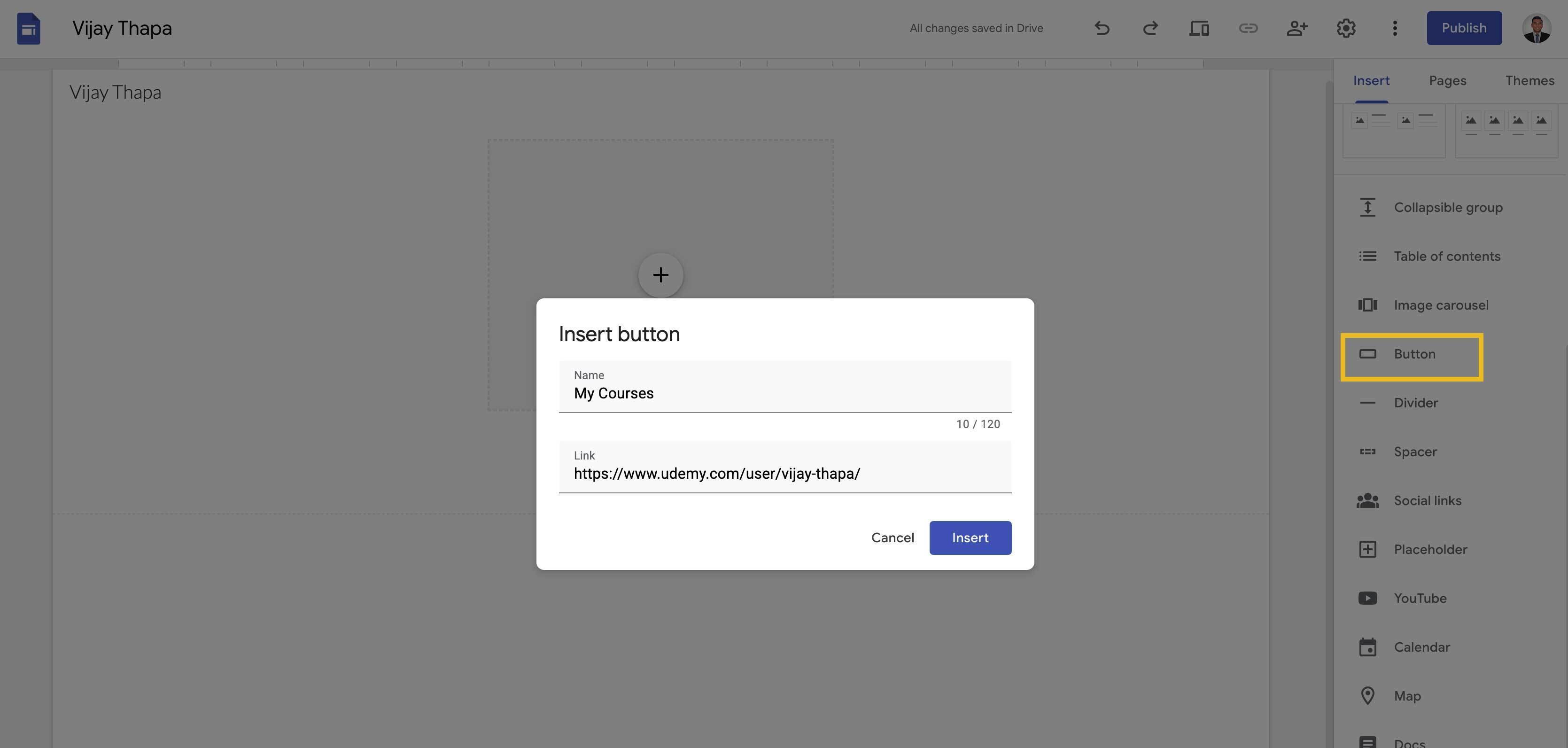 Adding Buttons to The Design