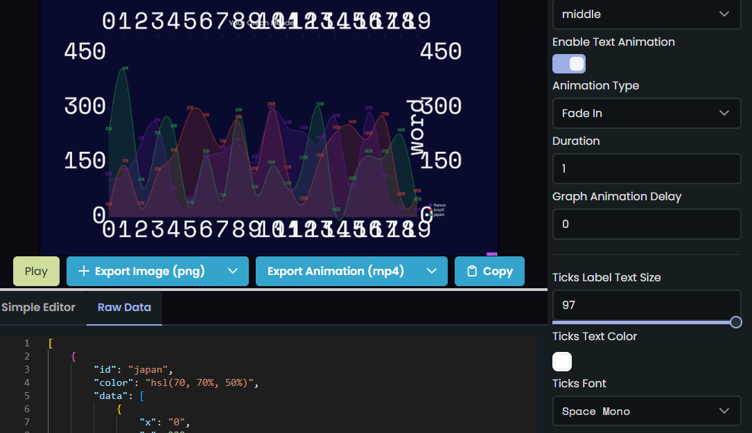 Tick text collision detection