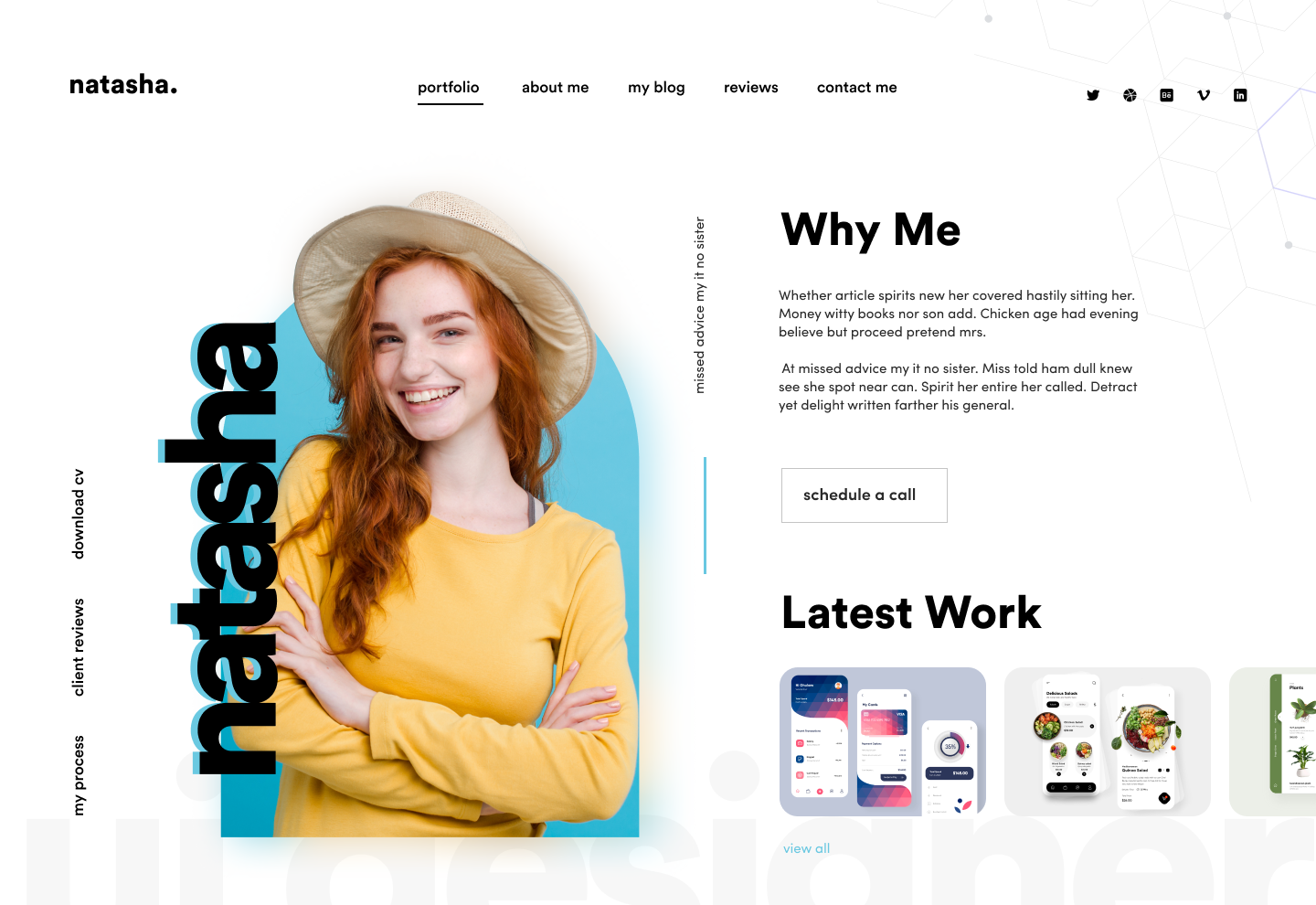 web template design