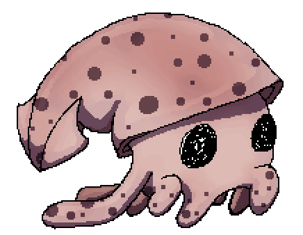 Shading pass, adding light and shadow to the animation to give the character a more 3-dimensional look.