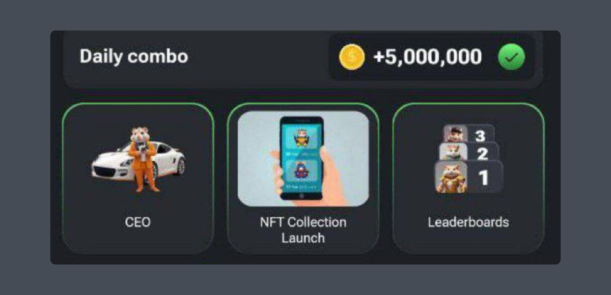 **Earn Daily Combo Rewards**