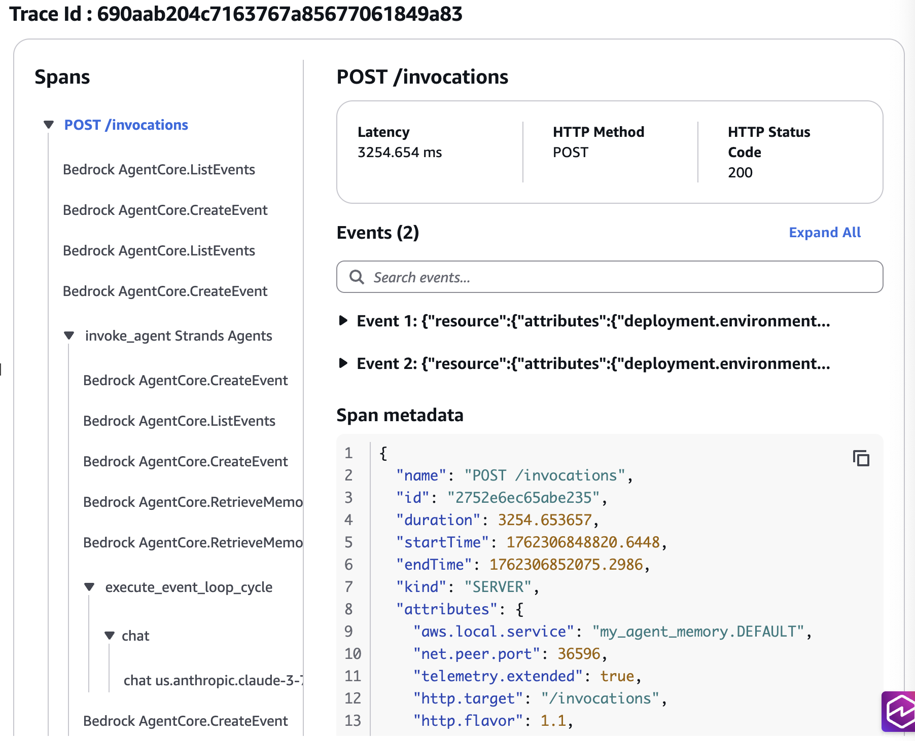 AI agent observability