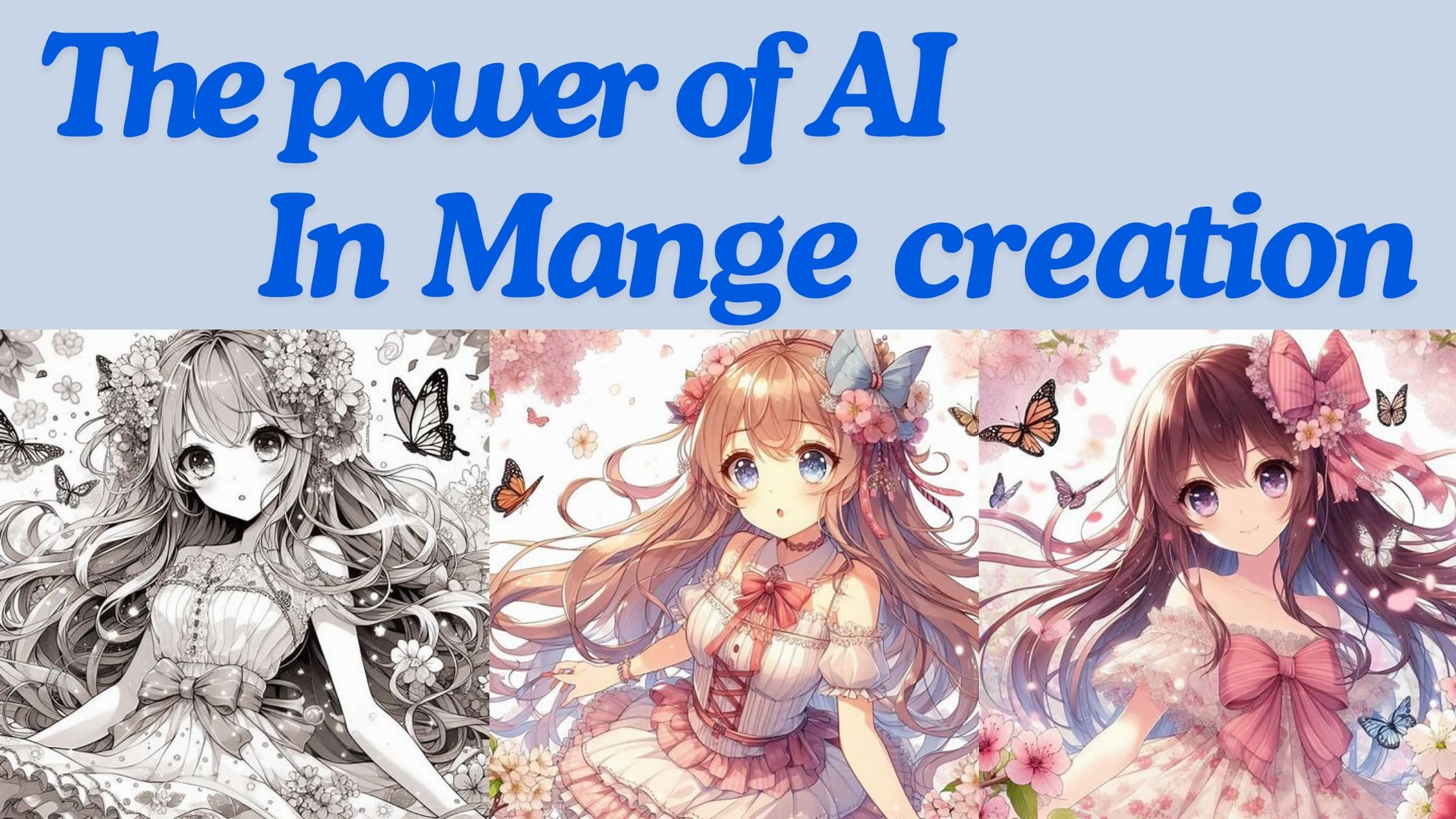The power of AI in manga creation