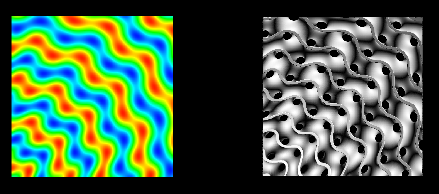 Lattice structure haviing same size but different angles
