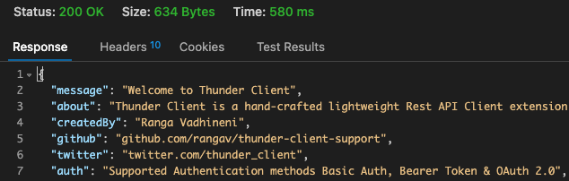 Thunder Client