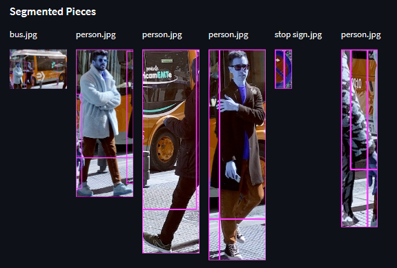 Segmented Pieces