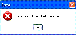 Java NullPointerException