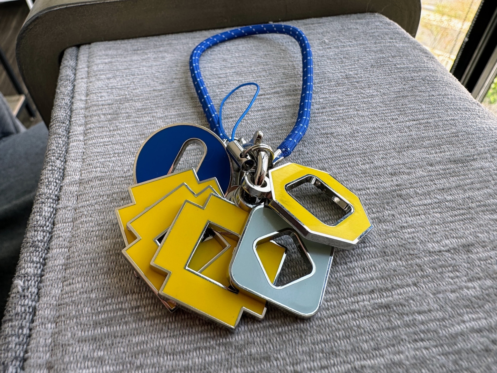 Filled Figma charm bracelet