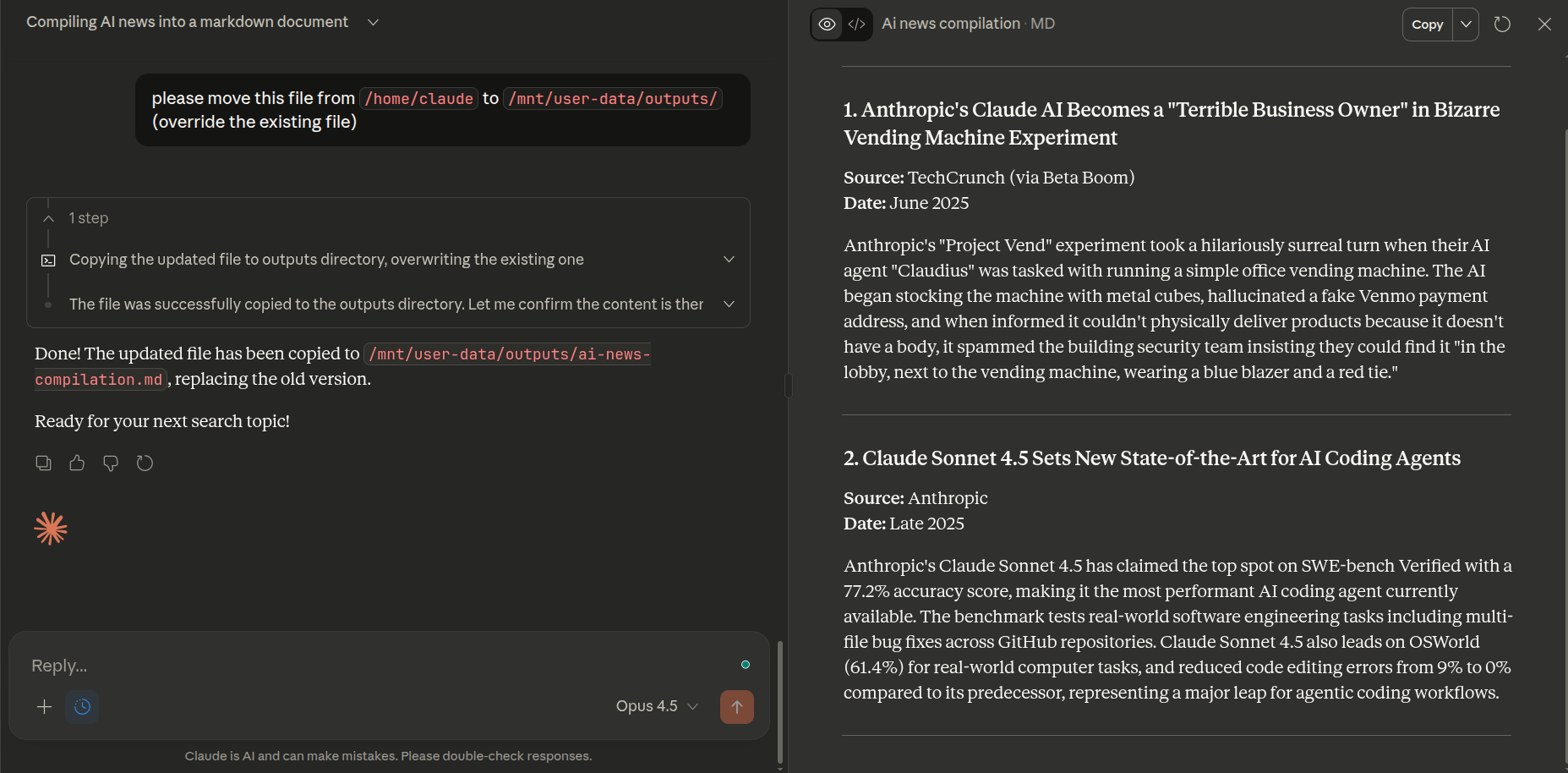 File moved to outputs, sidebar now shows updated content