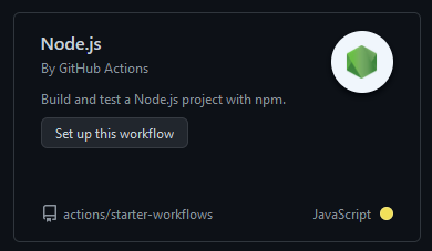 Nodejs action