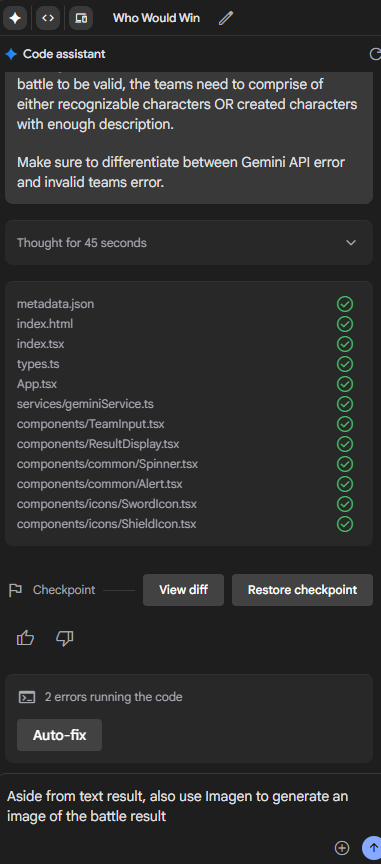 Adjustment Prompt